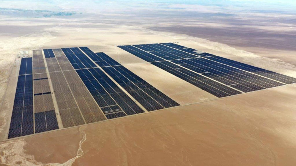 chile co-located PV battery storage solar