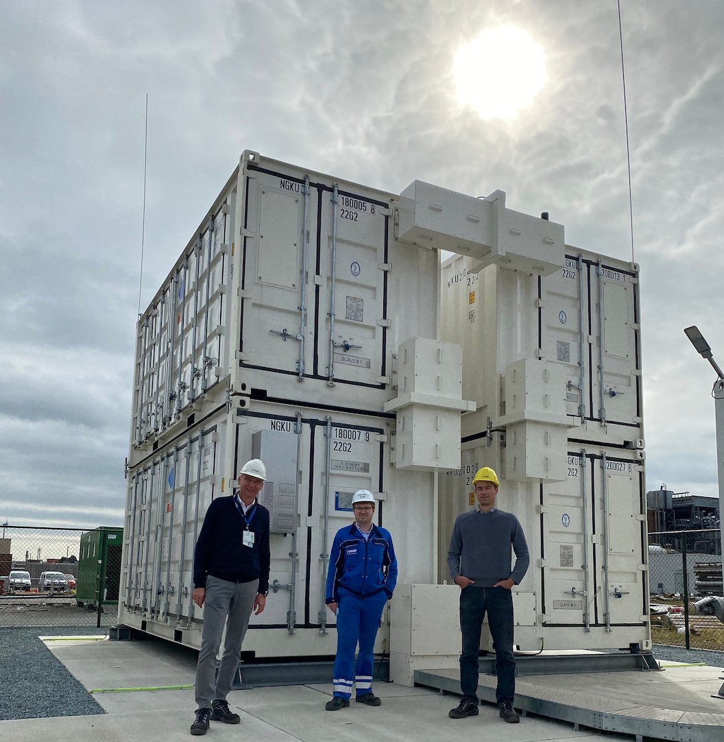 BASF switches on 5.8MWh NGK sodiumsulfur battery storage system in