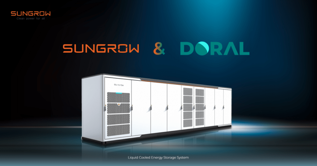 sungrow doral israel battery energy storage 