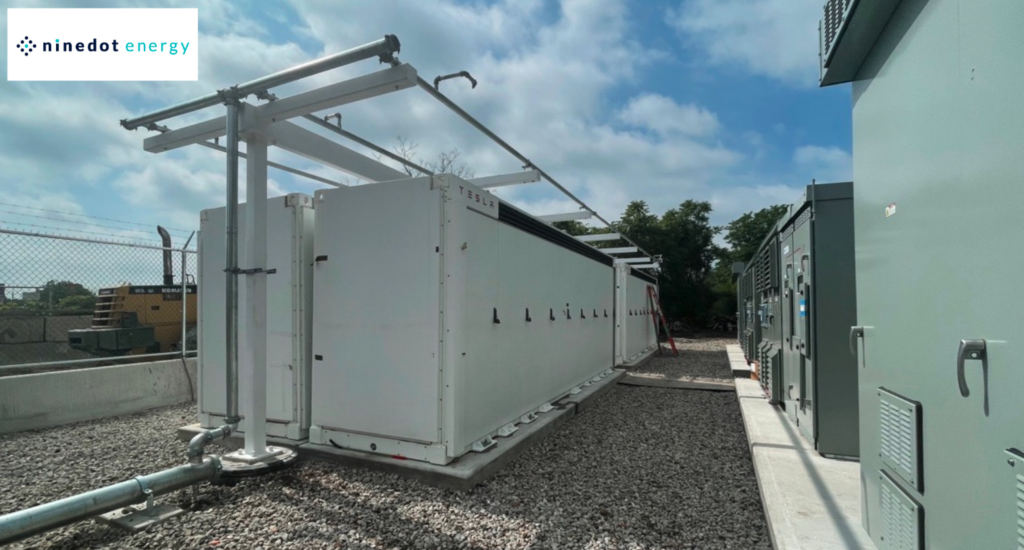 tesla megapacks bronx ninedot energy storage 