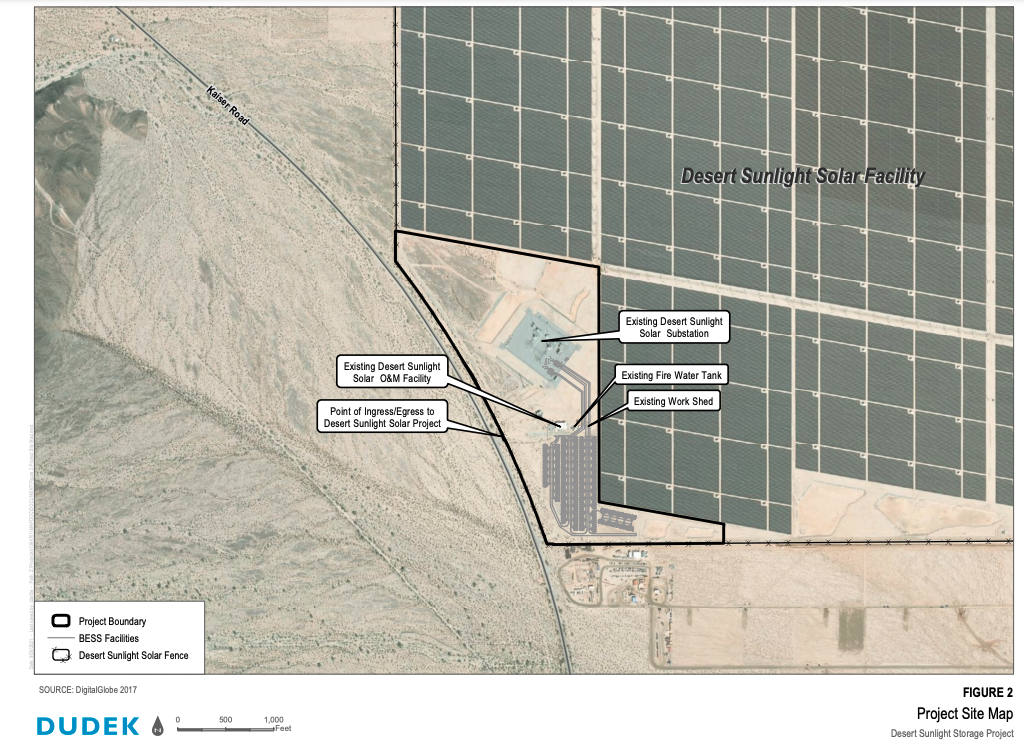 caiso california nextera desert sunlight energy storage 