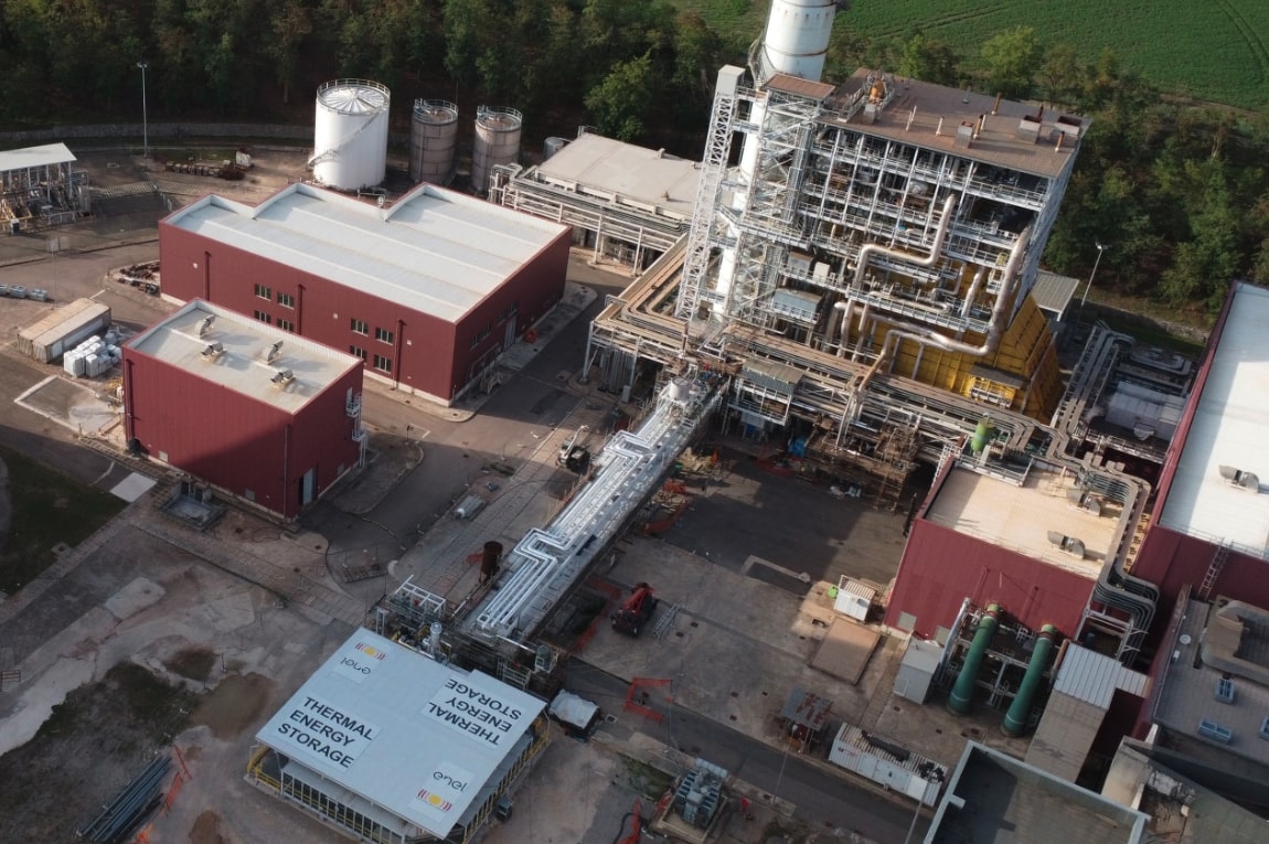 Italy: Enel, Brenmiller open 24MWh thermal energy storage system