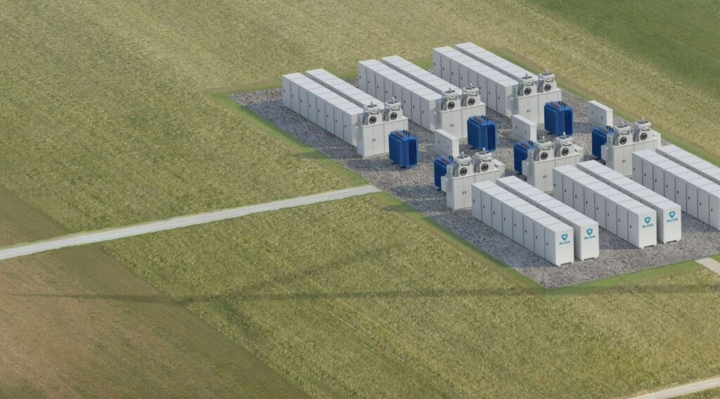 Sweden Ellevio Alfen battery energy storage 