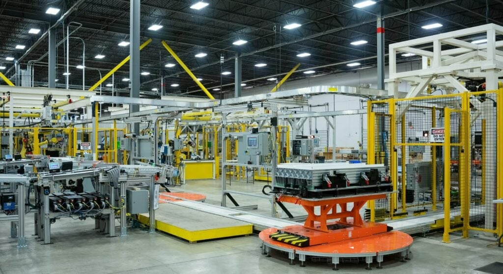 Our Next Energy One LFP cell gigafactory Michigan energy storage