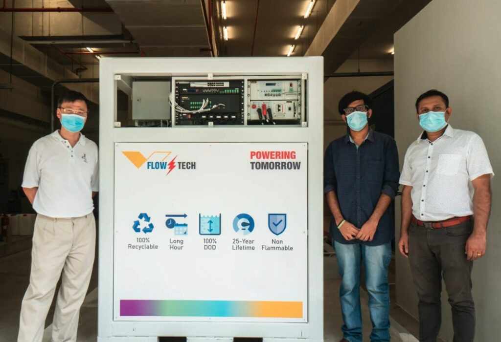 vflowtech vanadium flow battery esries A singapore 