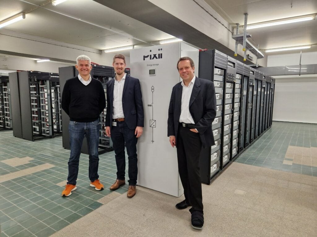 deutsche telekom pixii telecommunications battery energy storage rollout 