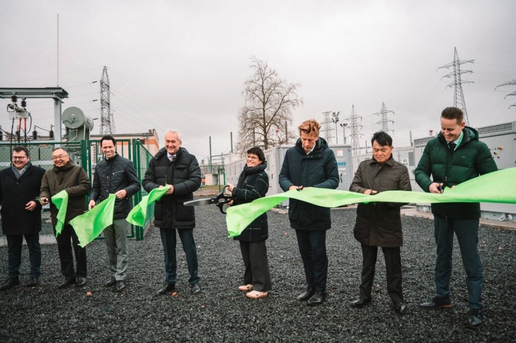 europe belgium energy storage project 