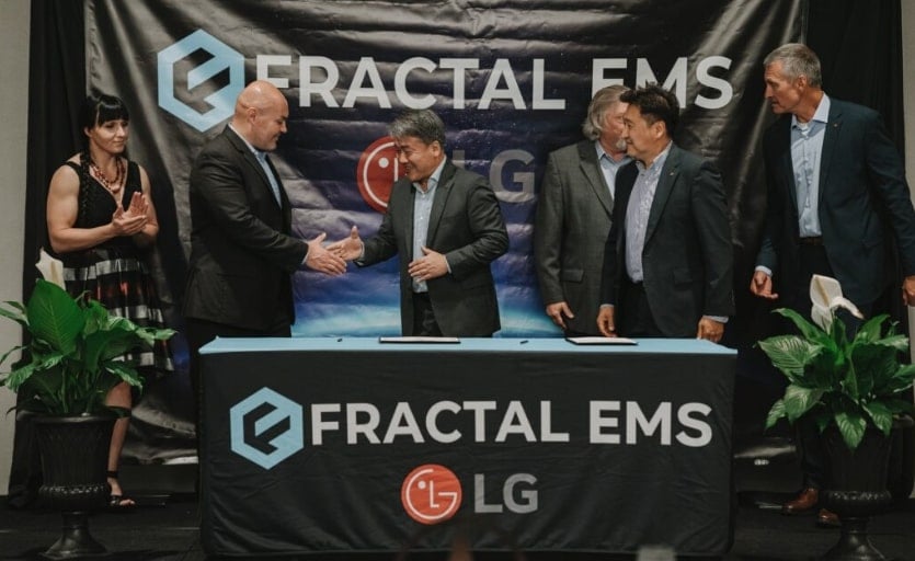 LG Fractal EMS energy management system BMS