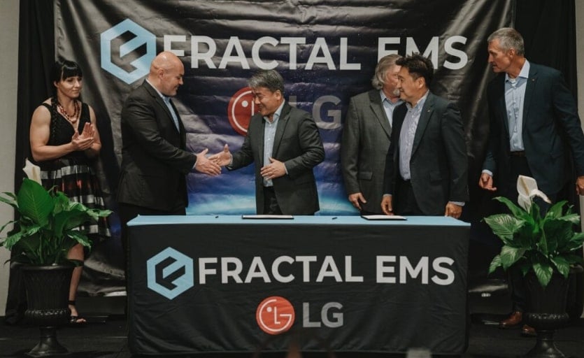 LG Fractal EMS energy management system BMS 