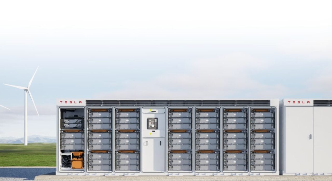 Tesla power grid battery discount