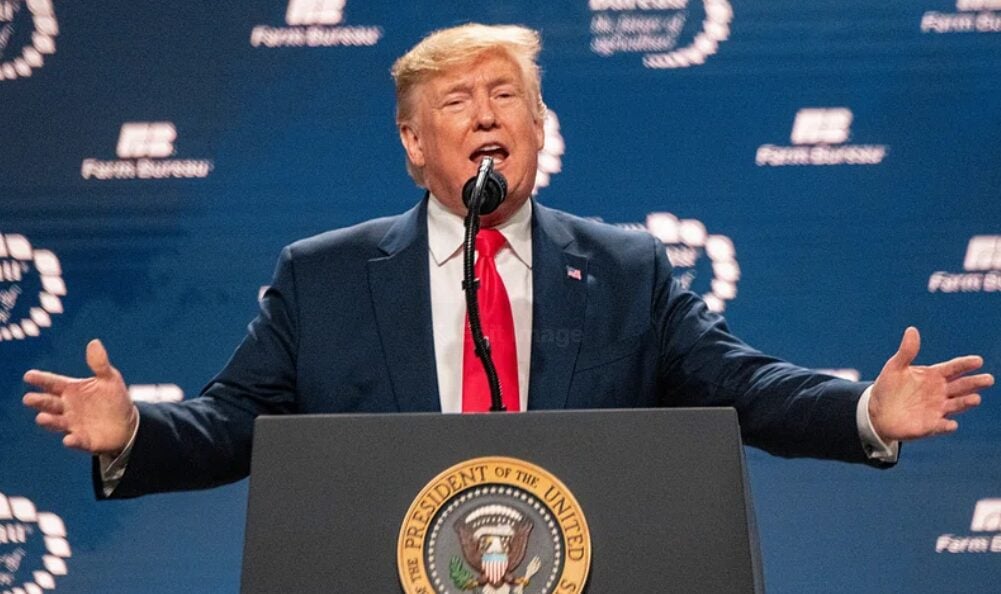 Donald Trump imposes tariffs on China Mexico Canada