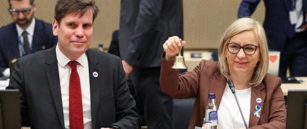 The Minister of the Environment of Poland, Paulina Hennig-Kloska, meeting of the Energy Council (TTE) in Brussels. Image: Website of the Republic of Poland. 