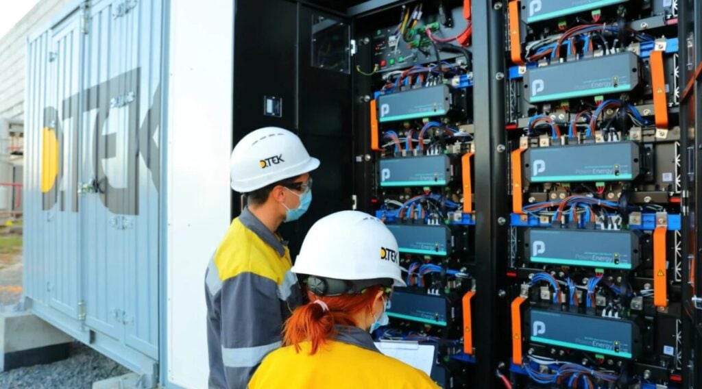 DTEK Powin Ukraine project