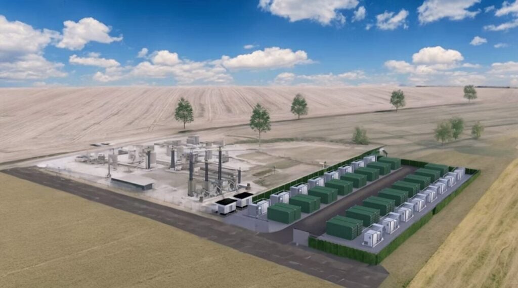 Green flexibility Enertrag BESS project Germany render