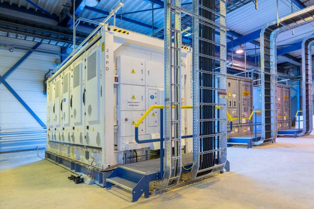 RWE inertia BESS Netherlands