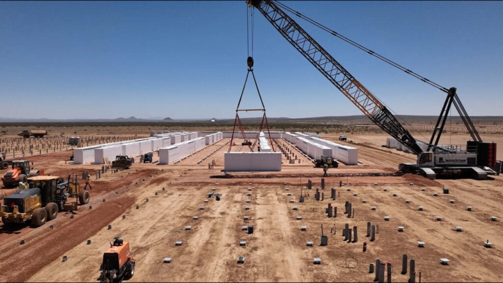 AES BESS Construction