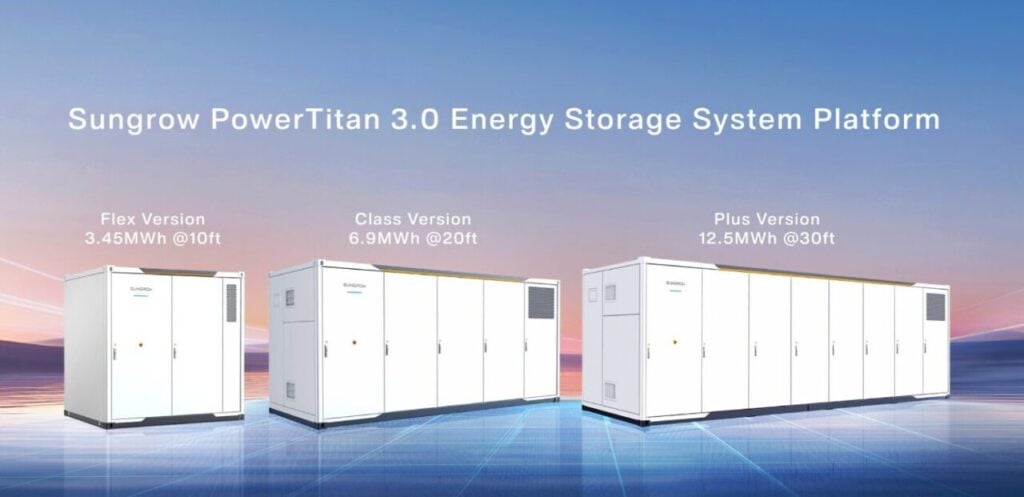 Sungrow's new Powertitan 3.0 platform. Image: Sungrow.