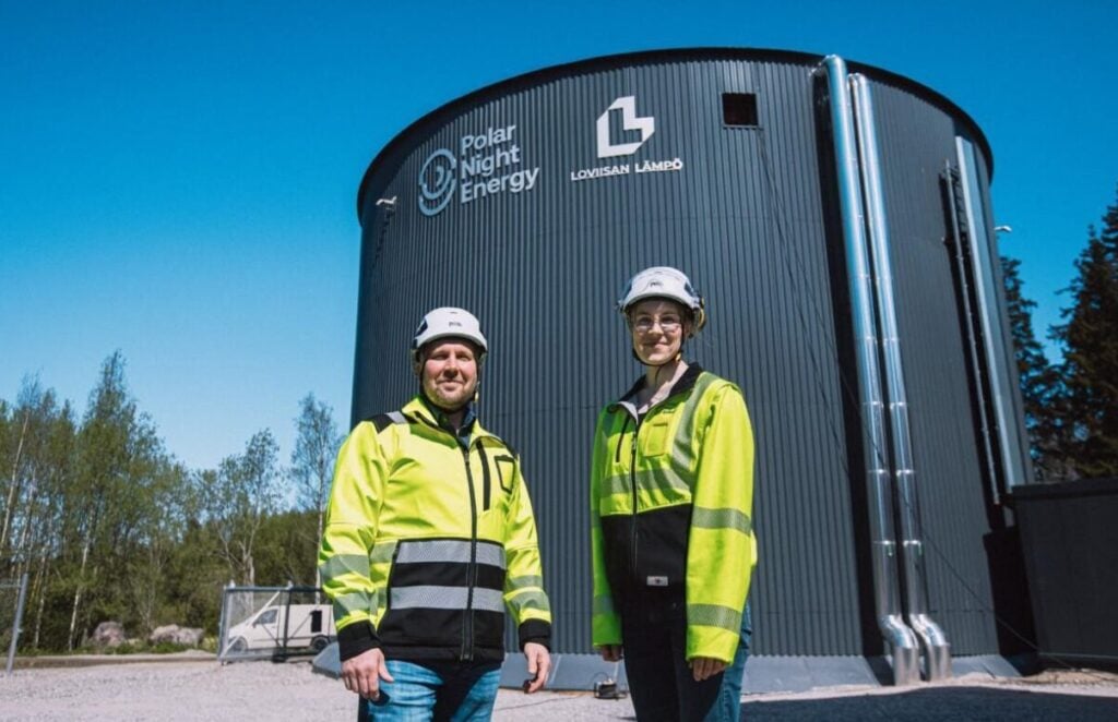Polar Night Energy Sand Battery Finland