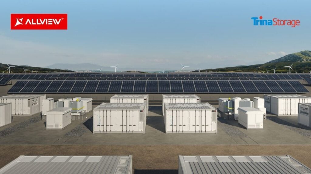 Romania BESS project Allview TrinaStorage