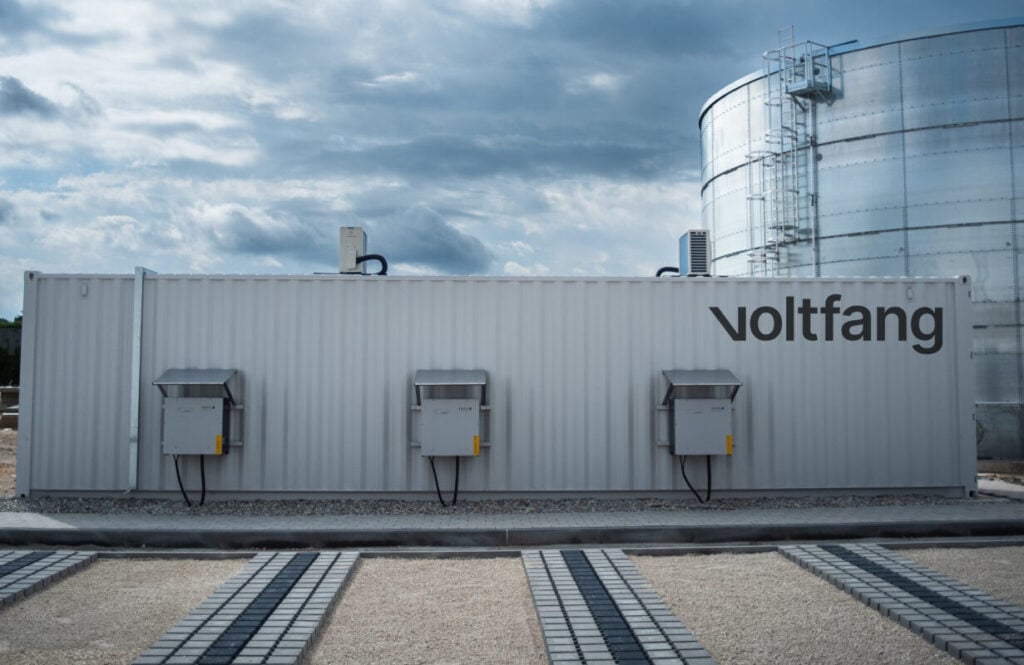 A BESS unit from Voltfang, a company based in Germany 