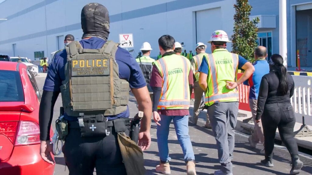 Hyundai LG ES ICE EV factory raid