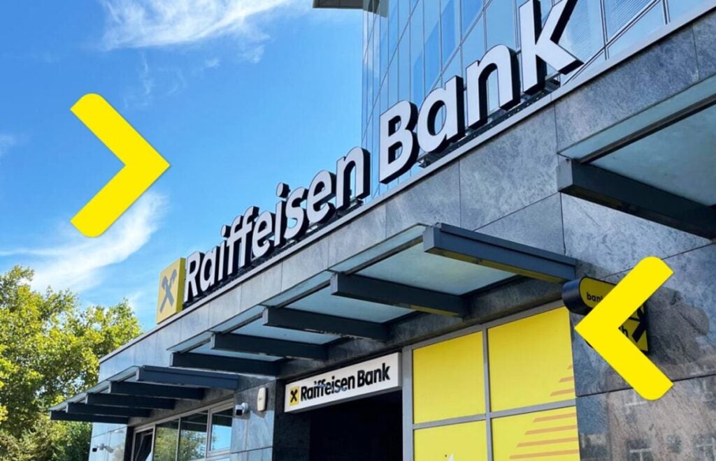Raffeisen Bank Croatia storefront