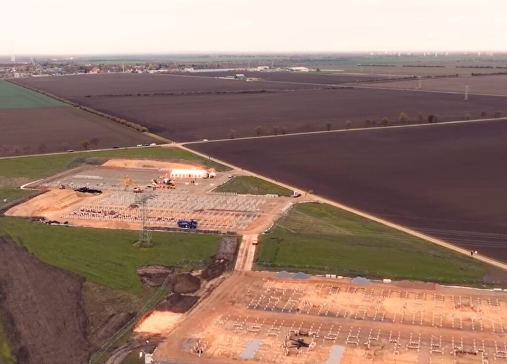 Eco Stor GErmany BESS construction site