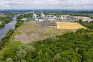 The site of the Carrington Storage project, being deployed in the UK by Statera. Image: Statera.