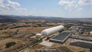 Energy Dome's 20MW/200MWh project in Sardinia, Italy.