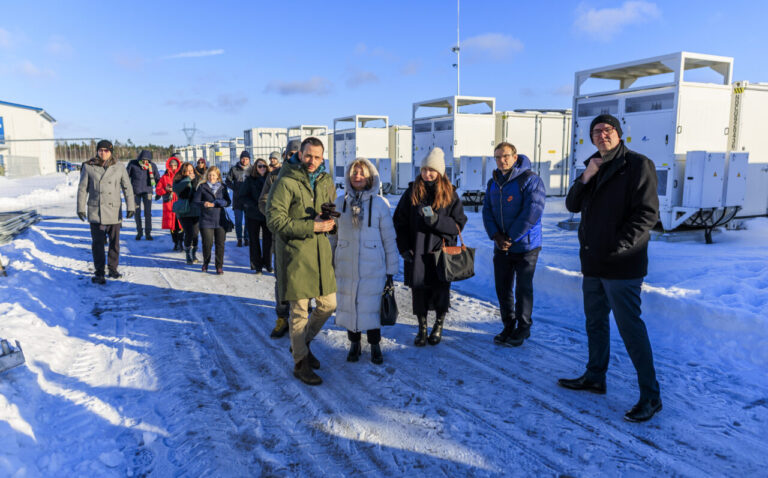 Evecon, Mirova and Corsica Sole inaugurate first of two 100MW/200MWh BESS in Estonia