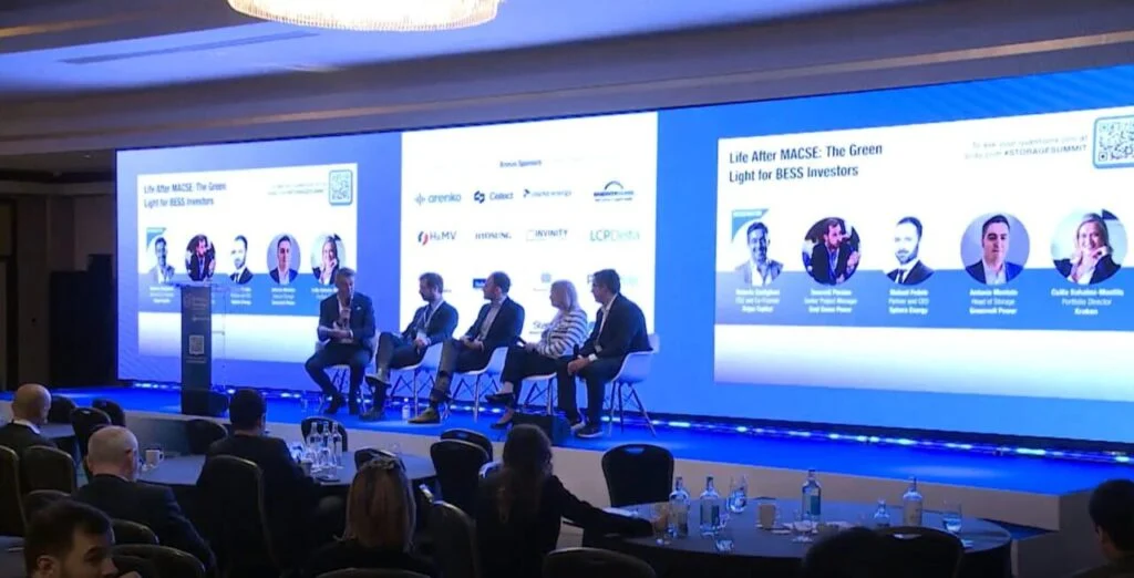 Life After MACSE: The Green Light for BESS Investors’ panel discussion at the Energy Storage Summit 2026 in London