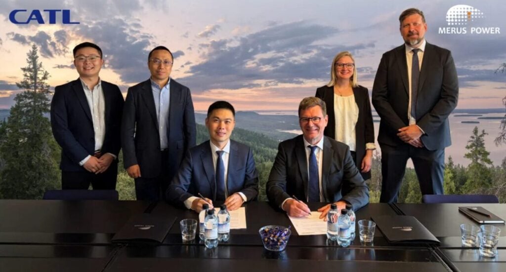 Merus Power and CATL executives