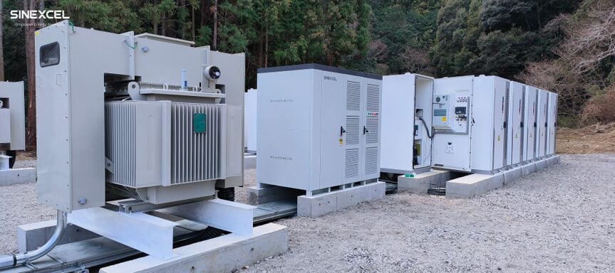 BESS containers from Sinexcel