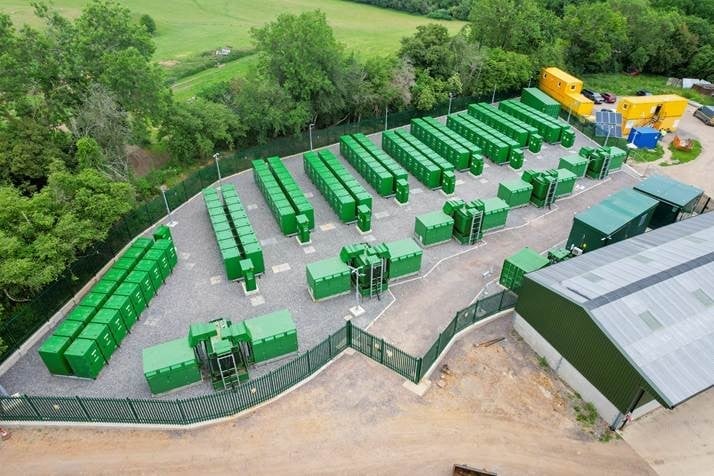 The Loudwater BESS project in the UK.