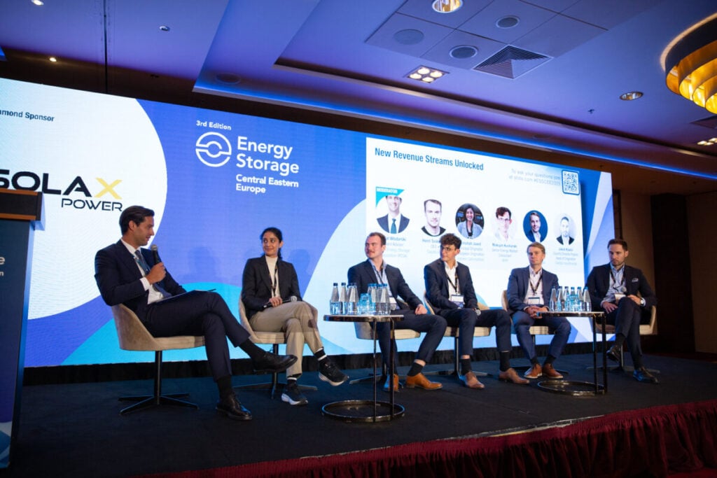 Panel at Energy Storage Summit Central and Eastern Europe (CEE) 2025 in Warsaw, Poland