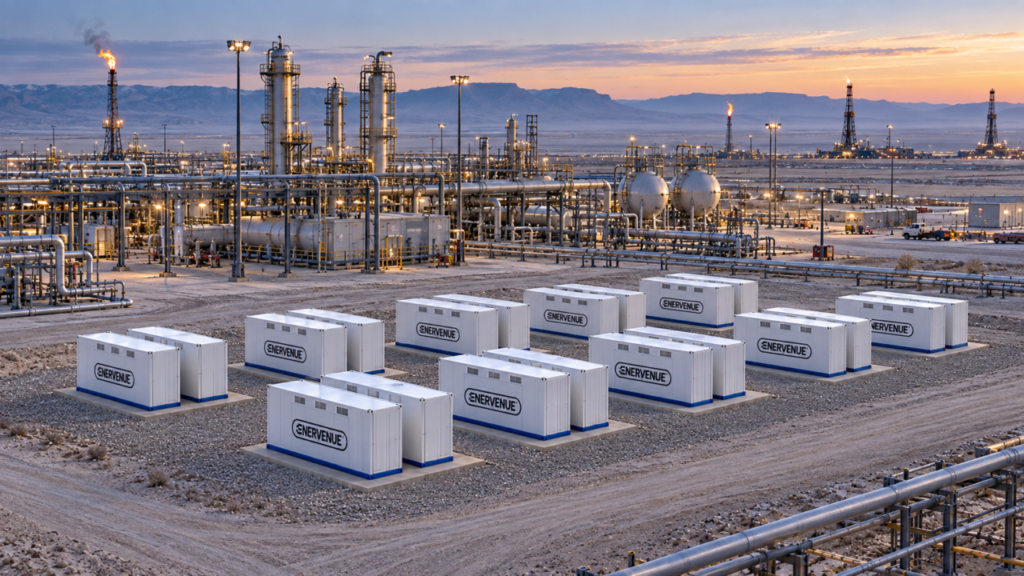 EnerVenue Chinese gas field and factory opening