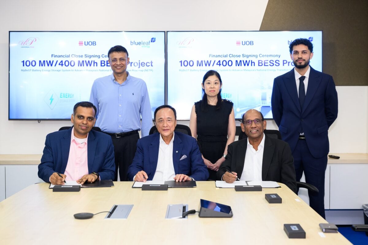 Macquarie-backed Blueleaf Energy and Universal Peak close financing on Malaysia tender-winning BESS project