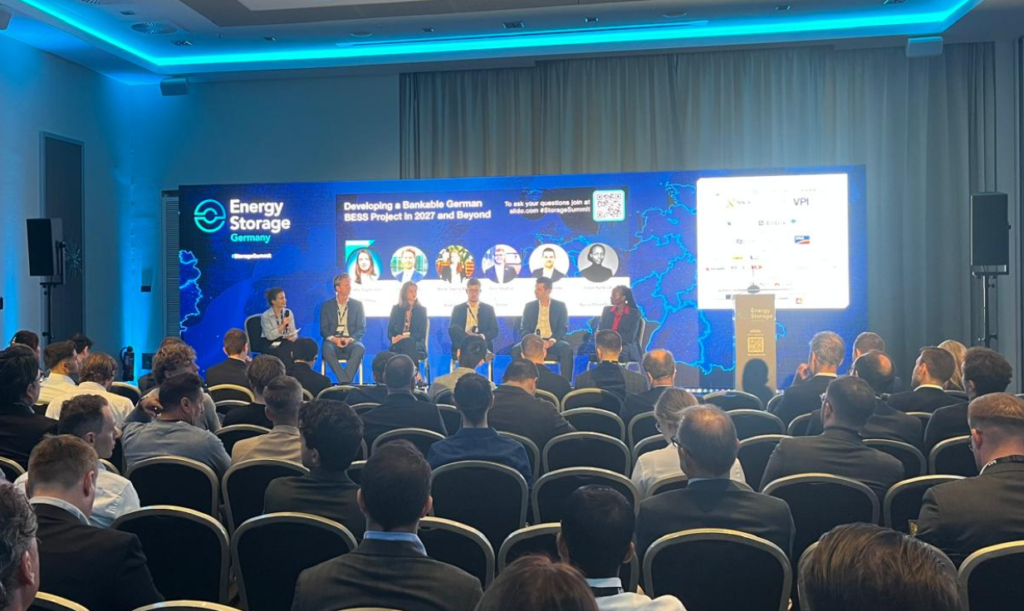 The ‘Developing a Bankable German BESS Project in 2027 and Beyond’ panel discussion at the Energy Storage Summit Germany 2026, which kicked off today and runs for two days (15-16 September) in Berlin