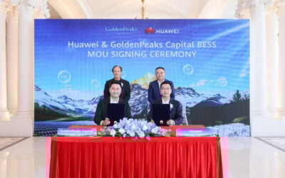 Huawei GoldenPeaks European grid-forming BESS mou