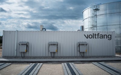 A BESS unit from Voltfang, a company based in Germany