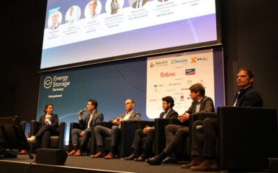 A panel discussion at the Energy Storage Summit Germany 2025