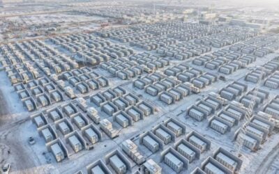 A 3GWh BESS in Inner Mongolia that system integrator HyperStrong recently deployed Image HyperStrong