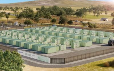 A rendering of a BW ESS BESS in Australia Image BW ESS