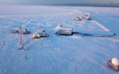 Research facility and observatory, within the Arctic Circle on the North Slope of Alaska. Image: National Oceanic and Atmospheric Administration (NOAA).