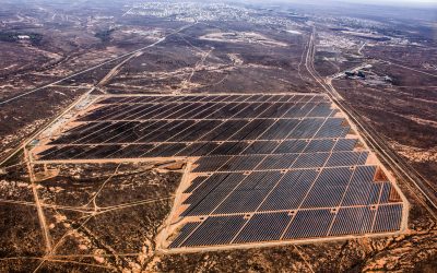 AGL's 53MW solar PV plant at Broken Hill. Image: AGL Energy.