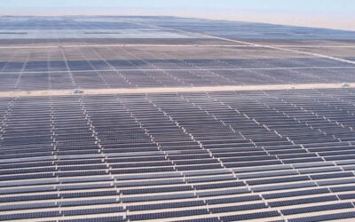 AMEA Power recently commissioned the 500MW Abydos Solar Plant (pictured). Image: AMEA Power