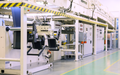 Part of a Li-ion battery production line in Thurso, Scotland. Image: AMTE Power.