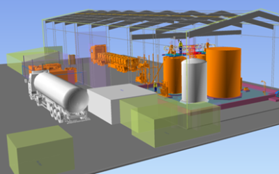 Rendering of the Waranga electrolyte processing plant. Image: Australian Vanadium.