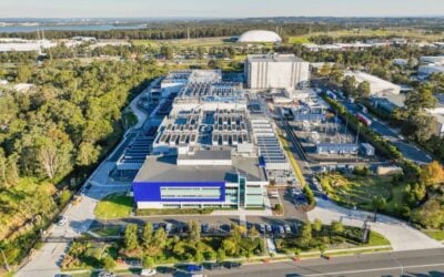 The 110MW SYD1 hyperscale AI data centre in Sydney, New South Wales. It is owned by AirTrunk, a data centre developer and owner founded in Australia in 2015. Image: AirTrunk.