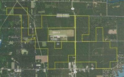 Akron Solar layout drawing, as submitted in NEER's engineering plans. Image: NEER via PSCW/WDNR